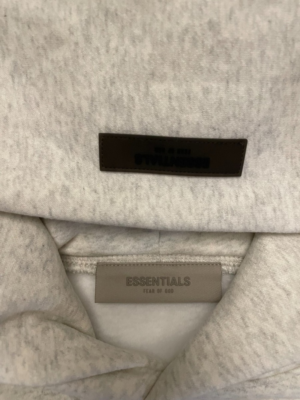 Essentials Fear of God Hoodie Light Oatmeal size Small like new